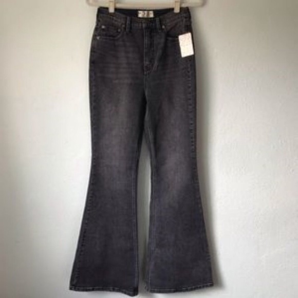 NWT Free People Robin High Waist Flare Jeans 28 - Picture 5 of 9